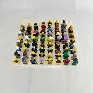 Lot of 67 Lego Minifigures Minecraft City Chima